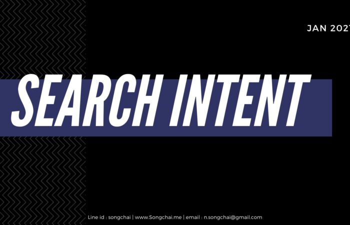 Search Intent Search Intent